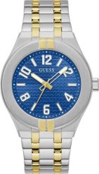 Zegarek Guess Zegarek męski Guess GW0661G1 srebrny. Szare zegarki męskie Guess, z aplikacjami, srebrne. Za 755.00 zł.