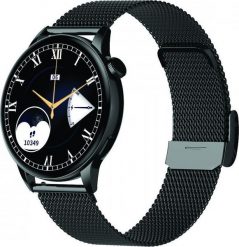 Smartwatch Maxcom FW58 Vanad Pro Czarny (MAXCOMFW58BLACK). Czarne zegarki smartwatch MAXCOM, bez wzorów. Za 357.99 zł.