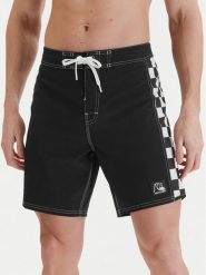 Quiksilver Szorty kąpielowe Arch 18" EQYBS04866 Czarny Regular Fit. Czarne kąpielówki męskie Quiksilver, bez wzorów, z syntetyku. Za 299.99 zł.