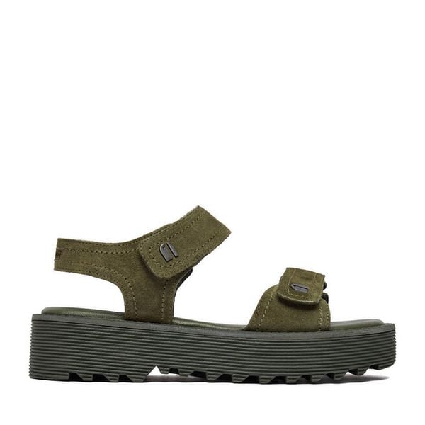Sandały G-Star Raw. Brązowe sandały damskie G-Star Raw, bez wzorów, bez obcasa, na płaskiej podeszwie, bez zapięcia. Za 173.99 zł.