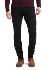 Męskie Spodnie Jeansowe MUSTANG Tramper Tapered Denim Black 1005088 4000 800. Czarne jeansy męskie Mustang, z denimu. Za 219.99 zł.