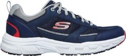 Buty trekkingowe męskie Skechers Buty męskie Skechers Oak Canyon-Verketta granatowe 51898 NVGY 45. Trekkingi męskie Skechers, bez zapięcia. Za 327.40 zł.