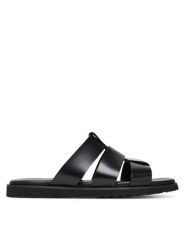 Aldo Klapki Light 13914641 Czarny. Czarne klapki męskie Aldo, bez wzorów, ze skóry, bez zapięcia. Za 369.99 zł.