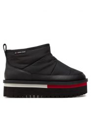 Tommy Jeans Śniegowce Tjw Nylon Flatform Boot Wl EN0EN02689 Czarny. Czarne śniegowce damskie Tommy Jeans, z jeansu, bez zapięcia. Za 469.99 zł.