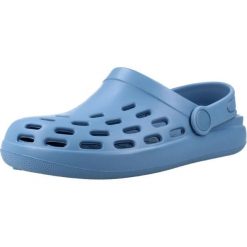 Sandały IGOR S10326 Niebieski. Niebieskie sandały męskie Igor, bez wzorów, z gumy, bez zapięcia. Za 127.99 zł.
