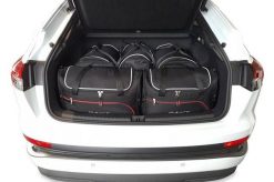Torby Do Bagażnika Audi Q4 E-Tron Sportback Ev 2021+ 5Szt Kjust. Czarne torby podróżne damskie KJUST, bez wzorów, z kauczuku. Za 1,444.00 zł.