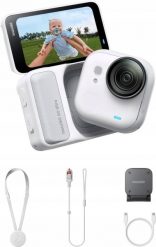 Insta360 GO Ultra Kamera 4K FlowState bateria 200min Biała Standard Bundle. Kamery sportowe INSTA360. Za 2,289.00 zł.