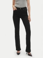 Vero Moda Jeansy Flash 10305103 Czarny Flared Fit. Czarne jeansy damskie Vero Moda, bez wzorów, z jeansu. Za 219.99 zł.