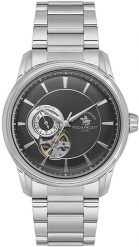 Zegarek męski Santa Barbara Rocket Polo Club SB.1.10670-2 srebrny. Szare zegarki męskie Santa Barbara Rocket Polo Club, bez wzorów, srebrne. Za 1,040.00 zł.