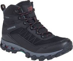Buty trekkingowe męskie Karrimor MĘSKIE BUTY TREKKINGOWE TRAPERY EXMOOR MID K1118-BLK. Buty zimowe męskie Karrimor, bez wzorów, bez obcasa, bez zapięcia. Za 404.91 zł.