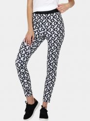 Legginsy Damskie Luhta Idula. Białe legginsy damskie Luhta, bez wzorów, z materiału. Za 309.00 zł.