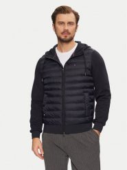 Tommy Hilfiger Kurtka przejściowa MW0MW39007 Granatowy Regular Fit. Niebieskie kurtki męskie Tommy Hilfiger, l, bez wzorów, z syntetyku, bez kaptura. Za 699.99 zł.