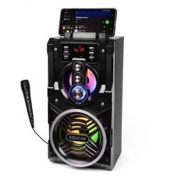 BEATBOXER BLUETOOTH 5.1 SPEAKER - GŁOŚNIK BLUETOOTH Z KARAOKE, RADIO FM, MICROSD, AUX I USB SQ1000. Głośniki przenośne SQUEAK. Za 180.99 zł.