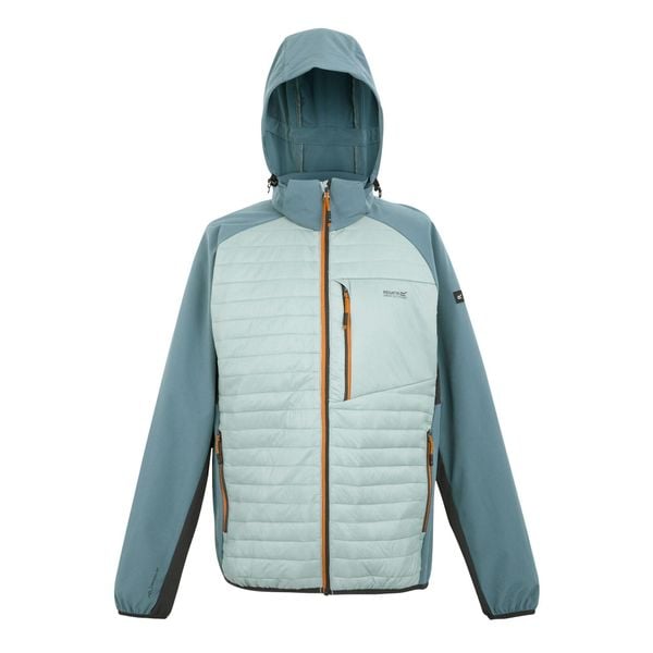 Męska Kurtka Pro Hybrid II. Szare kurtki męskie Regatta, m, bez wzorów, z materiału, z kapturem. Za 144.99 zł.