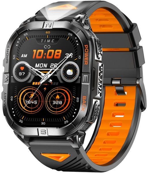 Smartwatch GlacierX Drift Czarny Nowy (GX-DC72). Czarne zegarki smartwatch GlacierX, bez wzorów. Za 249.00 zł.