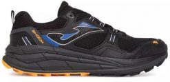 BUTY TRAILOWE JOMA SHOCK MEN 2501 BLACK TKSHOS2501 DO BIEGANIA W TERENIE. Czarne buty sportowe męskie Joma, bez wzorów, bez zapięcia, do biegania. Za 246.98 zł.