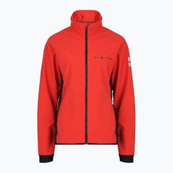 Kurtka żeglarska męska Sail Racing Spray Softshell. Czerwone kurtki męskie Sail Racing, l, bez wzorów, z elastanu, bez kaptura, żeglarskie. Za 609.99 zł.