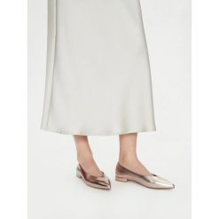 Baleriny JENNY. Żółte balerinki damskie Jenny, bez wzorów, bez obcasa, bez zapięcia. Za 99.99 zł.