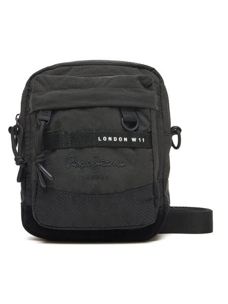 Pepe Jeans Saszetka Heich Bristol PM030874 Czarny. Czarne saszetki i nerki męskie Pepe Jeans, bez wzorów, z jeansu. Za 229.99 zł.