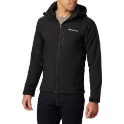 Columbia Kurtka Cascade Ridge Iii 2090412010. Czarne kurtki męskie Columbia, m, bez wzorów, z softshellu, bez kaptura, trekkingowe. Za 387.99 zł.