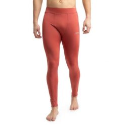 Męskie trekkingowe legginsy termoaktywne Siroko Cornice. Czerwone trekkingi męskie SIROKO, na zimę, z materiału, bez zapięcia. Za 127.00 zł.