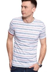 MUSTANG Alex C Print 1009949 11832. T-shirty męskie Mustang, m, bez wzorów, bez kołnierzyka, bez ramiączek. W wyprzedaży za 39.99 zł.