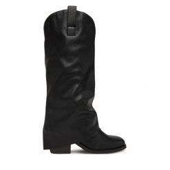 Botki Call It Spring. Czarne botki damskie Call it Spring, bez wzorów, bez obcasa, na słupku, bez zapięcia. Za 379.99 zł.