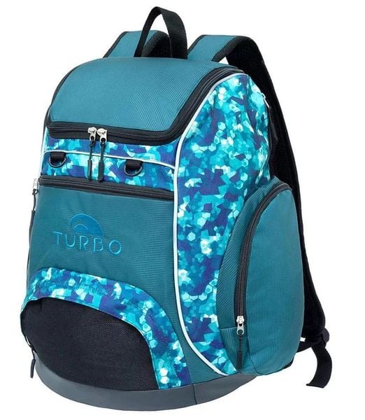 Plecak TURBO Phoenix Nova 34L. Zielone plecaki męskie TURBO, bez wzorów, z materiału, sportowe. Za 199.00 zł.