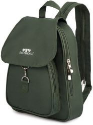 Plecak plecaczek damski mały lekki wodoodporny elegancki ciemno-zielony Beltimore R34. Zielone plecaki damskie Northfinder, bez wzorów, eleganckie. Za 99.83 zł.