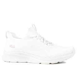 Buty damskie sportowe Fila RUN IT. Białe obuwie sportowe damskie Fila, bez wzorów, bez zapięcia, trekkingowe. W wyprzedaży za 139.00 zł.