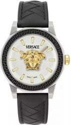 Zegarek Versace Zegarek Męski Versace VE9I00124 Czarny (43 mm). Czarne zegarki męskie Versace, bez wzorów. Za 3,088.53 zł.