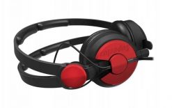 SuperLux HD562 Red, zamknięte słuchawki nauszne. Czerwone słuchawki nauszne Superlux. Za 89.96 zł.