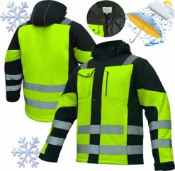 Kurtka męska Artmas Kurtka Robocza Zimowa Softshell Ocieplany Fluorescencyjna Pasy Odblaskowe L Artmas Classic-Vis Win L 5907791450135. Kurtki męskie artmas, na zimę, l, bez wzorów, z softshellu, bez kaptura. Za 182.99 zł.
