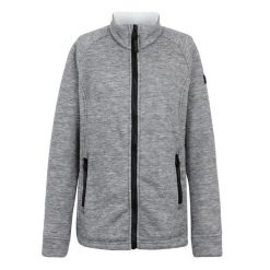 Damska Bluza Polarowa Emilde Z Pełnym Zamkiem Błyskawicznym. Białe bluzy damskie Regatta, na zimę, bez wzorów, z polaru, bez ramiączek, bez kaptura. Za 103.99 zł.