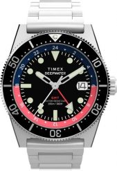 Zegarek męski Timex TW2W95300 srebrny. Szare zegarki męskie Timex, bez wzorów, srebrne. Za 1,965.26 zł.