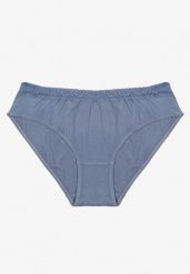 Niebieskie Majtki Typu Figi z Bawełny Zelvisa. Niebieskie majtki damskie Born2be, z bawełny. Za 4.99 zł.