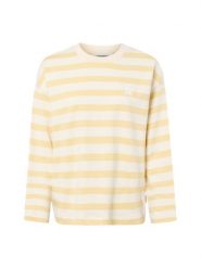 ARMEDANGELS Bluza Kobiety Bawełna żółty, L. Żółte bluzy damskie ARMEDANGELS, l, bez wzorów, z bawełny, bez ramiączek, bez kaptura. Za 449.95 zł.