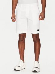 Emporio Armani Underwear Szorty materiałowe EM000591 AF12336 U0002 Biały Regular Fit. Białe szorty męskie Emporio Armani Underwear, bez wzorów, z bawełny. Za 319.99 zł.