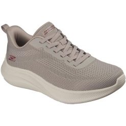 Buty sportowe męskie Skechers Bobs Moda Flex. Szare buty sportowe męskie Skechers, bez wzorów, bez zapięcia, na fitness i siłownię. Za 390.00 zł.