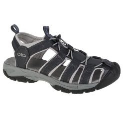 Sandały męskie, CMP Sahiph Hiking Sandal. Czarne sandały męskie CMP, bez wzorów, z materiału, sportowe, bez zapięcia. Za 220.99 zł.