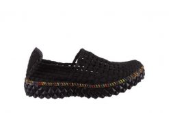 Półbuty Rock Full Breath Bin Black With Tutti Frutti Binding 23 032956, Czarny, Materiał - 40. Czarne obuwie sportowe damskie Rock Spring, na lato, bez wzorów, z materiału, rockowe, bez obcasa, bez zapięcia. W wyprzedaży za 164.99 zł.