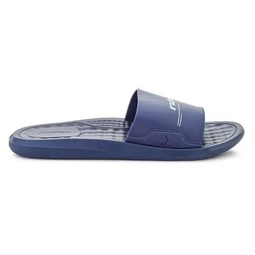 Klapki męskie Rider Step Slide. Niebieskie klapki męskie Rider, bez wzorów, z materiału, bez zapięcia. Za 151.00 zł.