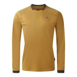 Dżersej z długim rękawem Dare 2B Trackstand Ace. Brązowe bluzy męskie Dare 2B, bez wzorów, z dżerseju, sportowe, bez ramiączek, bez kaptura. Za 249.99 zł.