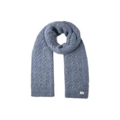 Szalik damski Pepe Jeans Fiona. Szare szaliki damskie Pepe Jeans, bez wzorów, z jeansu. Za 133.95 zł.