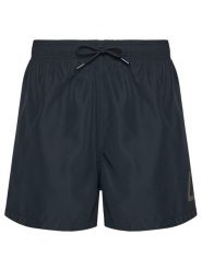 EA7 Emporio Armani Szorty kąpielowe 7M002001 AF14497 MC004 Czarny Regular Fit. Czarne kąpielówki męskie EA7 Emporio Armani, bez wzorów, z syntetyku. Za 249.99 zł.