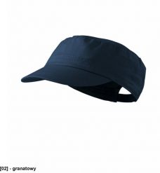 MALFINI - ADLER - Czapka unisex, 230 g/m, 100 % bawełna - nastawialna granatowy. Niebieskie czapki damskie MALFINI, bez wzorów, z bawełny. Za 5.65 zł.