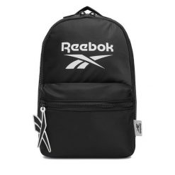 Plecak Reebok. Czarne plecaki męskie Reebok, bez wzorów, sportowe. Za 99.99 zł.
