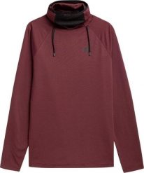 4f Bluza termoaktywna męska 4F burgund H4Z21 BIMD031 60S S. Czerwone bluzy męskie 4F, m, bez wzorów, bez ramiączek, bez kaptura. Za 116.85 zł.