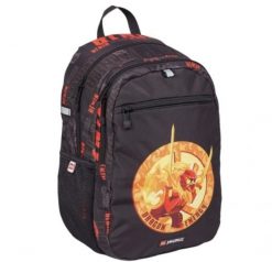 Plecak szkolny Lego EXTENDED NINJAGO KAI DRAGON ENERGY 20222-2502. Czarne plecaki męskie Lego, bez wzorów, z poliesteru, sportowe. Za 239.00 zł.