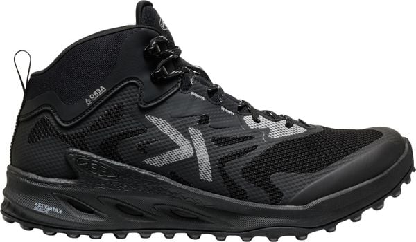 Buty trekkingowe Keen ZIONIC NXT MID WP M. Czarne trekkingi męskie Keen, z materiału, bez zapięcia. Za 929.45 zł.